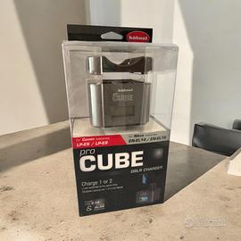 Caricabatterie Pro Cube Canon/Nikon - Come Nuovo