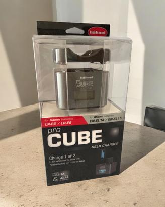 Caricabatterie Pro Cube Canon/Nikon - Come Nuovo