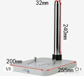 Base per microscopio 