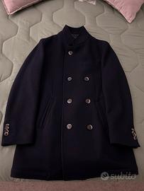 Giacchetto uomo bleu in panno  misto lana 50%