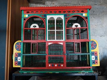 gabbia vintage per uccelli 