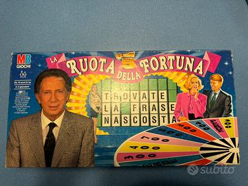 Gioco da tavolo la ruota della fortuna vintage 80’