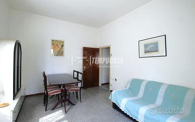 Piano terra con giardino e cantina