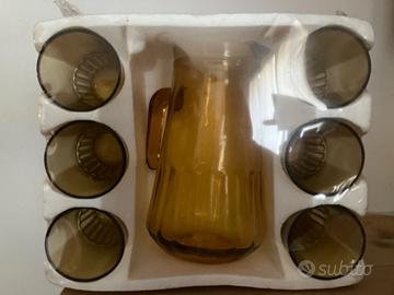 Set bicchieri e caraffa