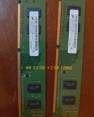 memoria RAM ddr3 4 GB 