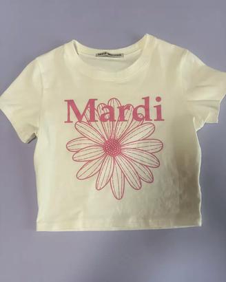 Maglietta gialla da donna