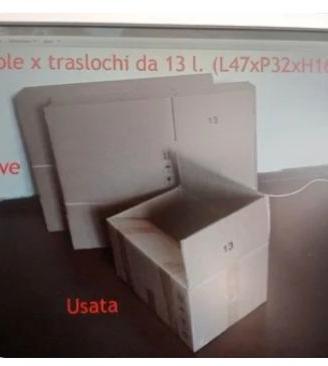 Scatole per trasloco