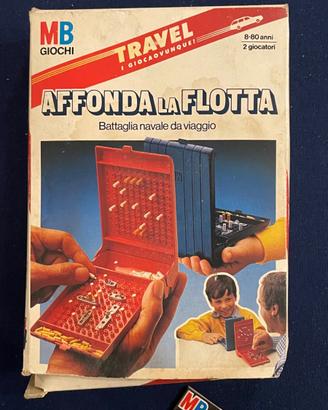 Gioco vintage anni 80 Affonda la Flotta 