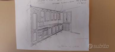 CUCINA IN CILIEGIO "STOSA"