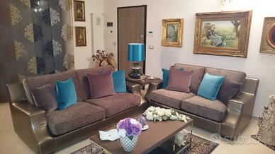 Divani di Musa Italia in velluto e pelle pregiata