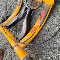 rulli da allenamento bici con supporto ruota élite