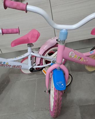 biciclette bambina hello Kitty e Peppa pig 