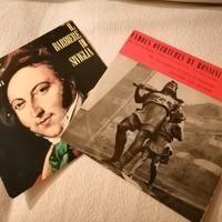 Tre dischi in vinile di Rossini e Verdi 