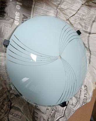 Lampada soffitto vetro opacizzato