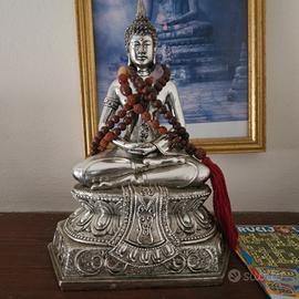 buddha in silver