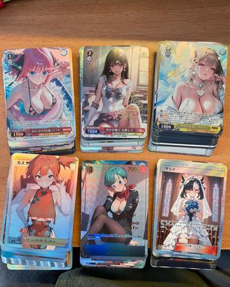 Collezione carte waifu