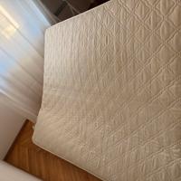 Materasso con rete a doghe 190x160