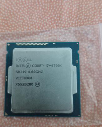 Processore Intel Core i7 4790K Socket LGA1151 