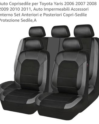 Coprisedili Toyota yaris