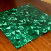 Pannello in Malachite Vera 50x50 cm – rarissima