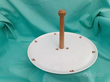 Fruttiera in porcellana Richard Ginori ciliegie