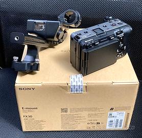 Corpo+grip  Sony FX30 NUOVA! Completa in garanzia!