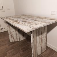 Tavolo Consolle Estensibile effetto Vintage