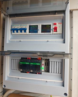 quadro AC per fotovoltaico co contattori