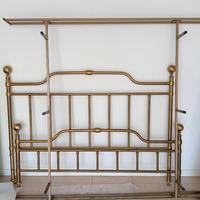 Testiera in ottone letto matrimoniale