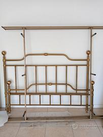 Testiera in ottone letto matrimoniale