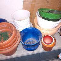 Vasi in ceramica e plastica