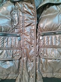 Giubbotto Moncler donna marrone.