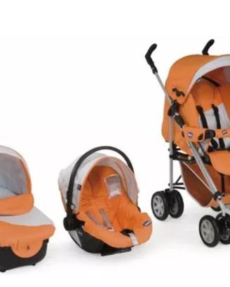 Trio Chicco enjoy passeggino ovetto carrozzina