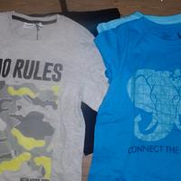 Magliette ragazzo 7/8 anni + completo 