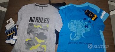 Magliette ragazzo 7/8 anni + completo 