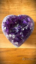 💜 Ametista a forma di cuore 💜