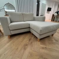 Divano 2 posti con penisola