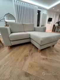 Divano 2 posti con penisola