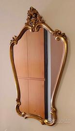 Specchio antico dorato