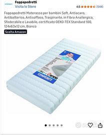 Materasso lettino neonati