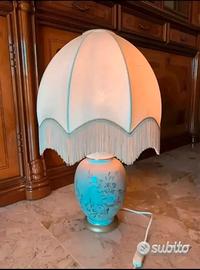 Lampada in Ceramica Dipinta A Mano