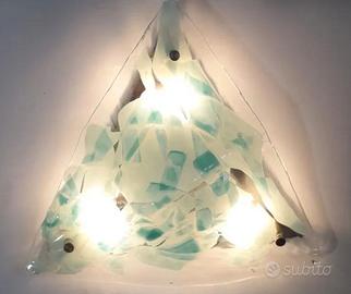 Plafoniere triangolari di Murano "La Murrina"