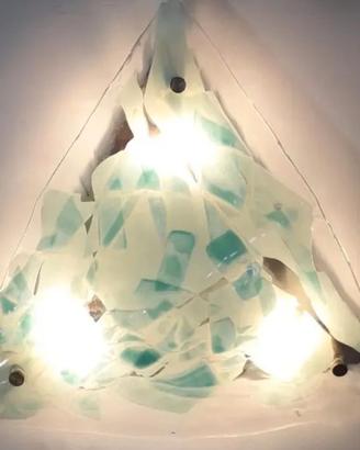Plafoniere triangolari di Murano "La Murrina"