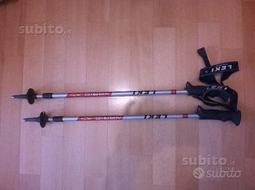 BASTONCINI originali LEKI TELESCOPICI mod. Vario X