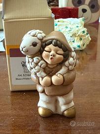 Thun Presepe Classico pastore agnello+donna flauto