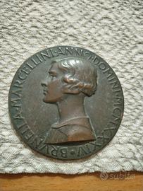 medaglia in bronzo Brunella Marcellini 1934