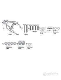 Givi SR8707 Portapacchi Moto Guzzi V100 Mandello