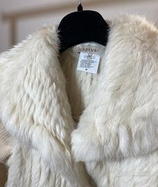 iBlues (Max Mara) Giacca in maglia con pelliccia