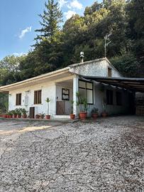 Casa indipendente arredata, immersa nel verde