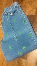 Jeans Bambina taglia 7/8